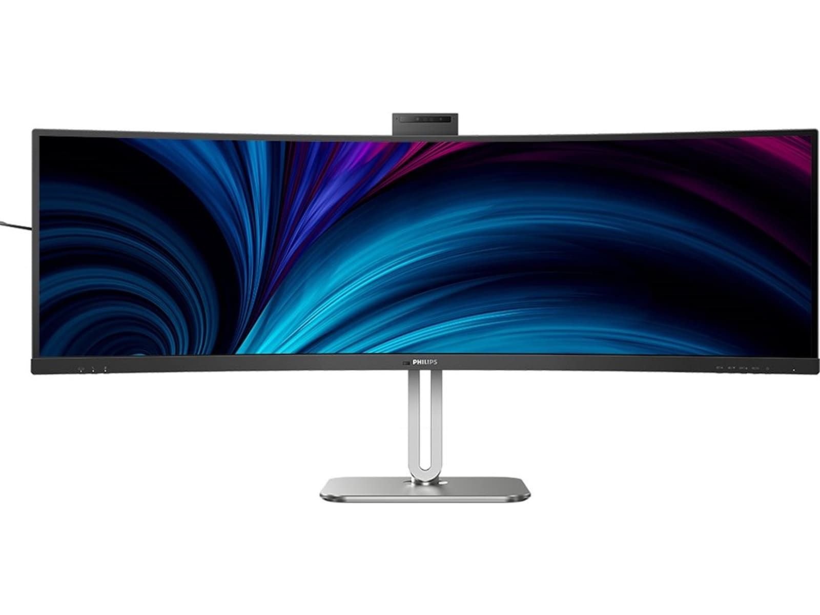 Philips 49" curved skjerm 49B2U6900CH/00 5120x1440 VA, 4ms, 75hz, 3000:1, Camera, Speakers, RJ45, 2xHDMI/DP/USB-C(100w)
