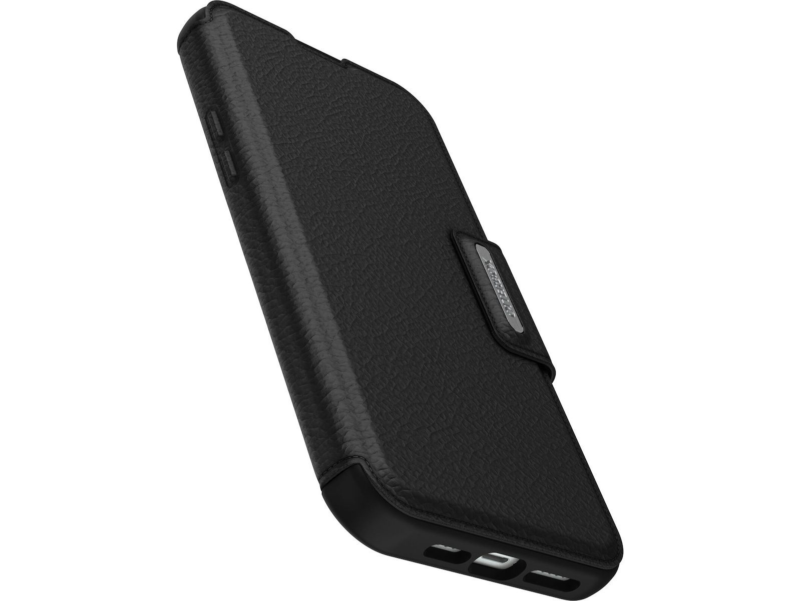 OtterBox iPhone 15 Plus Strada Lommebokdeksel - ProPack (sort) Mobildeksel