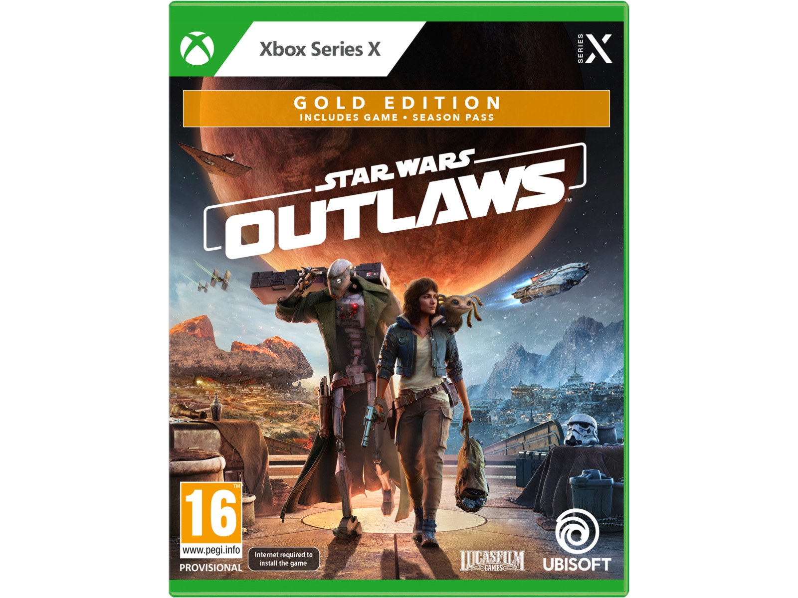 Star Wars Outlaws - Gold Edition Spill til Xbox Series X/S