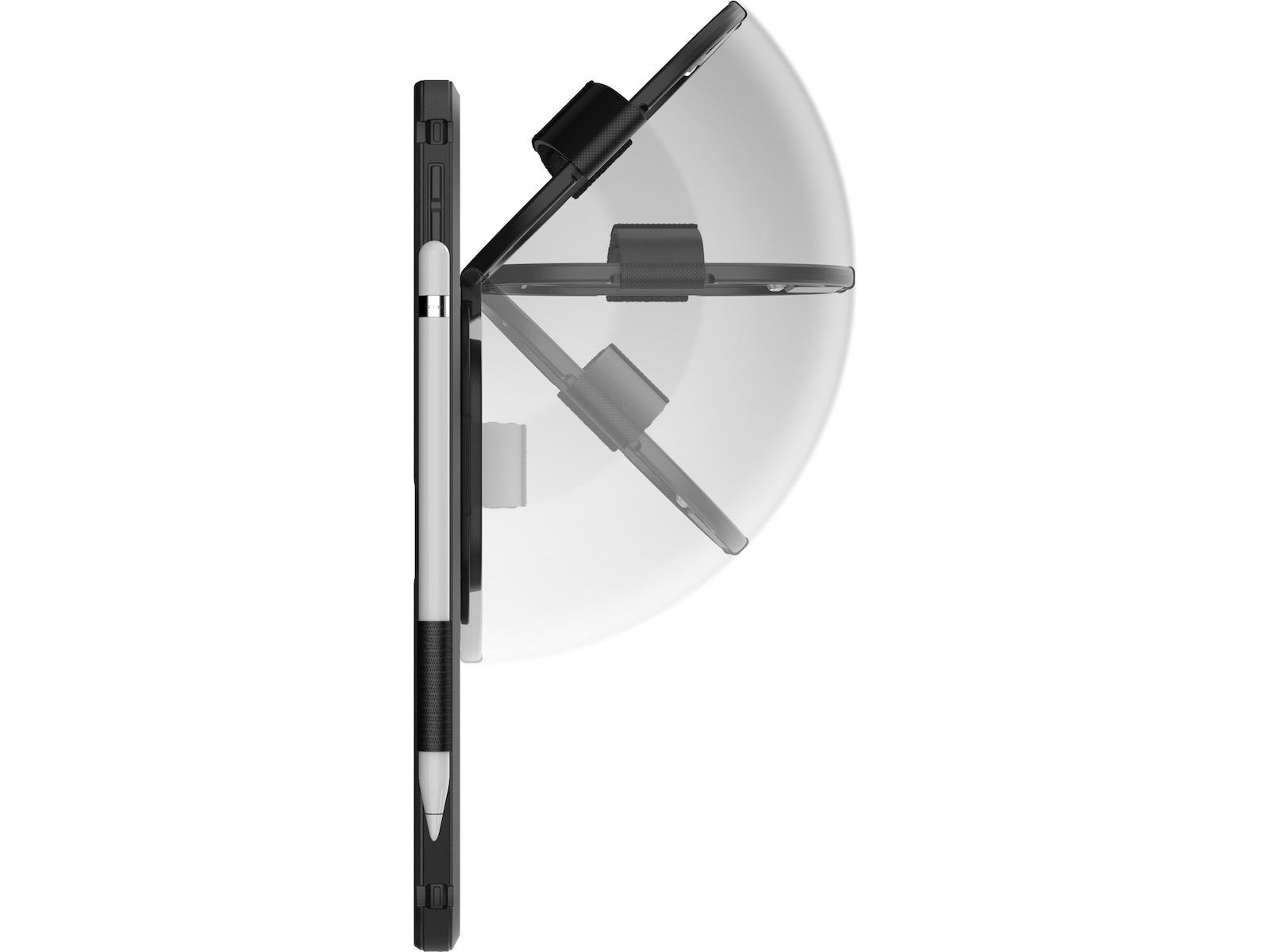 OtterBox iPad 10,9" / 11" Defender deksel med stropp - ProPack (sort) Deksel til nettbrett