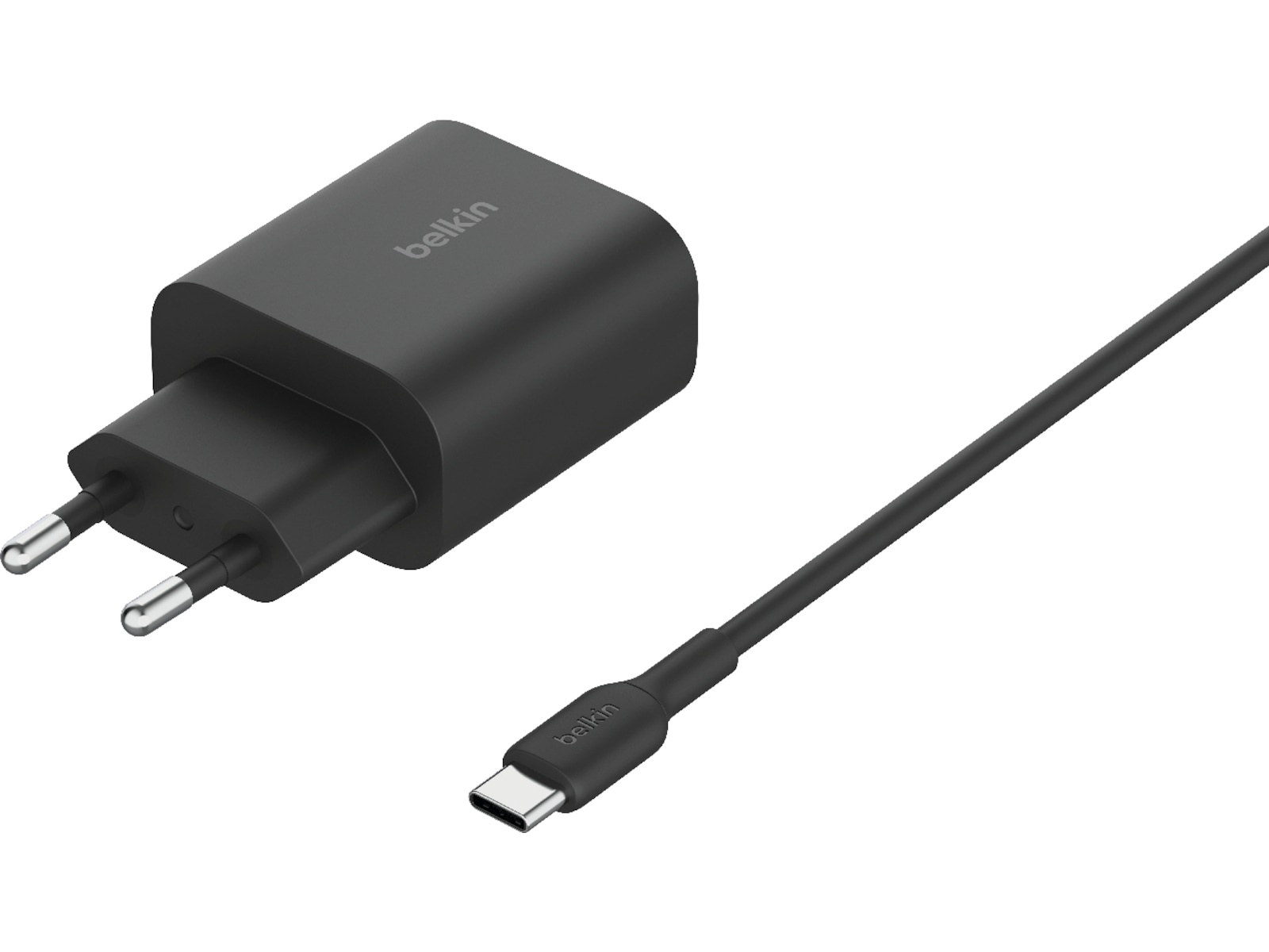 Belkin 3-i-1 Qi2 Trådløs lader (sort) Trådløs lader