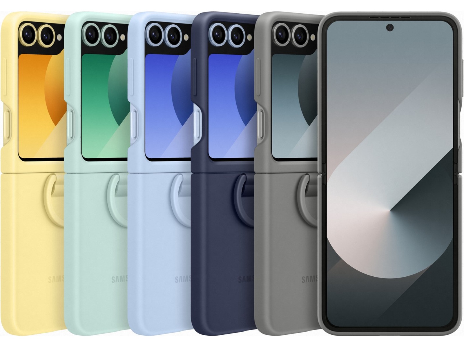 Samsung Galaxy Z Flip6 Silikondeksel (navy) Mobildeksel