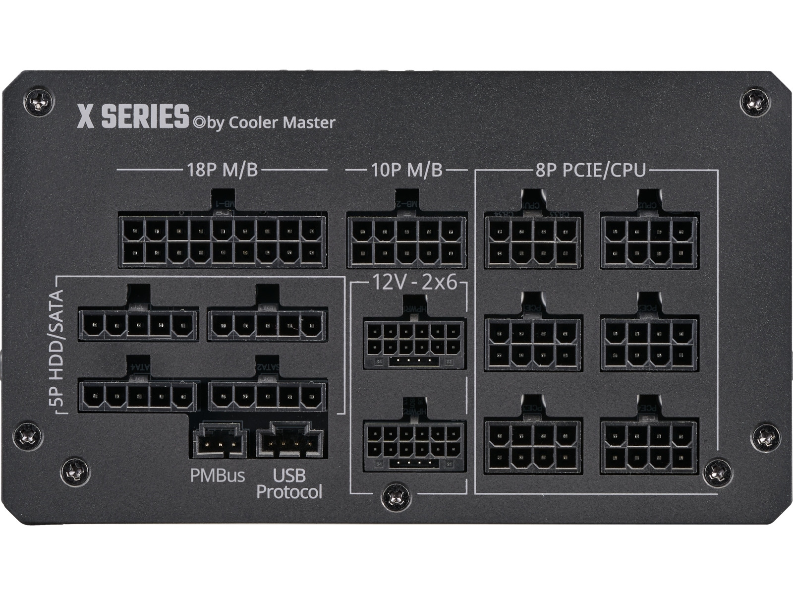 Cooler Master X Mighty Platinum 2000 PSU Enheter