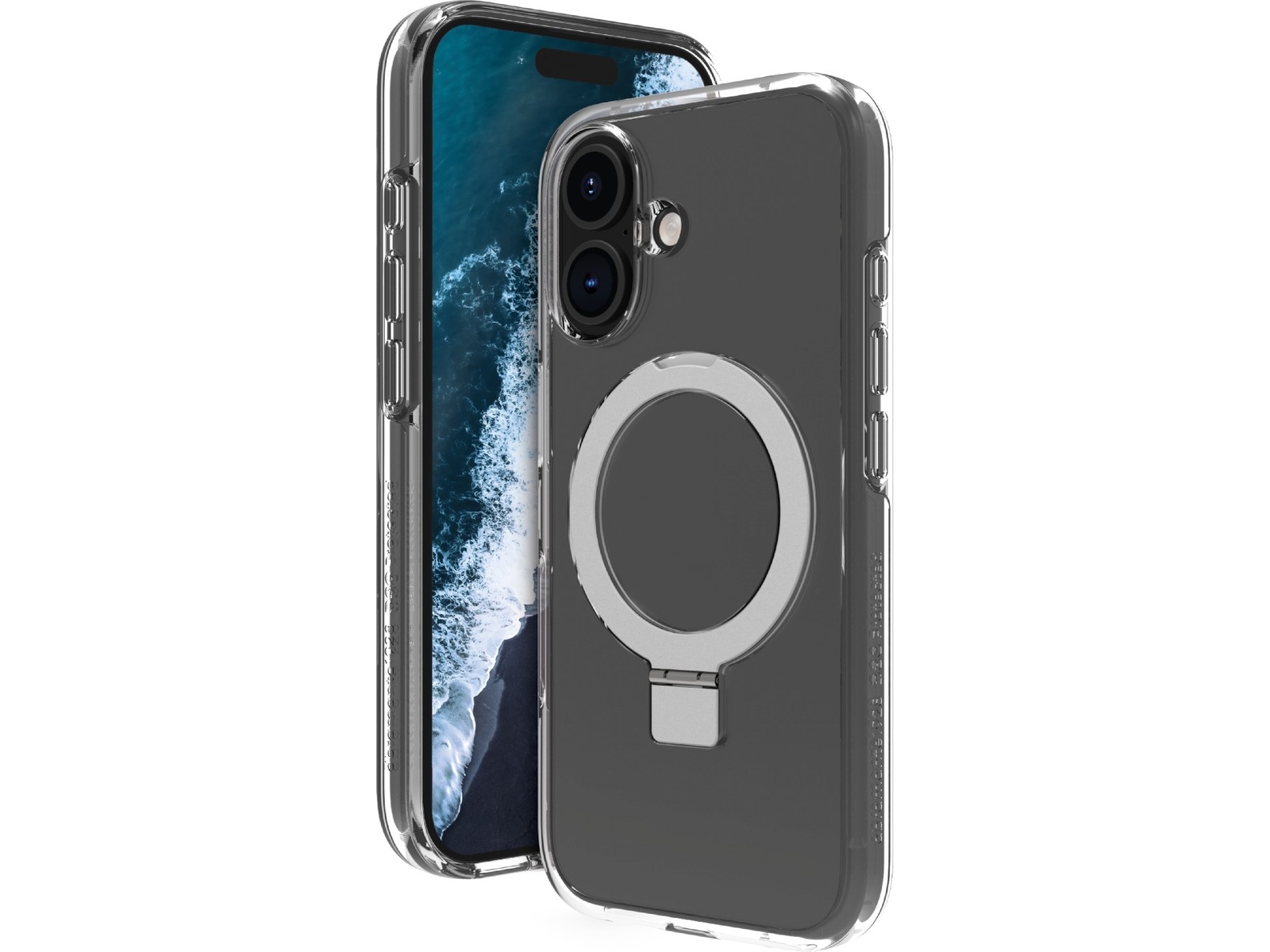 dbramante1928 iPhone 16 Plus Iceland Ultra D3O deksel (gjennomsiktig) Mobildeksel