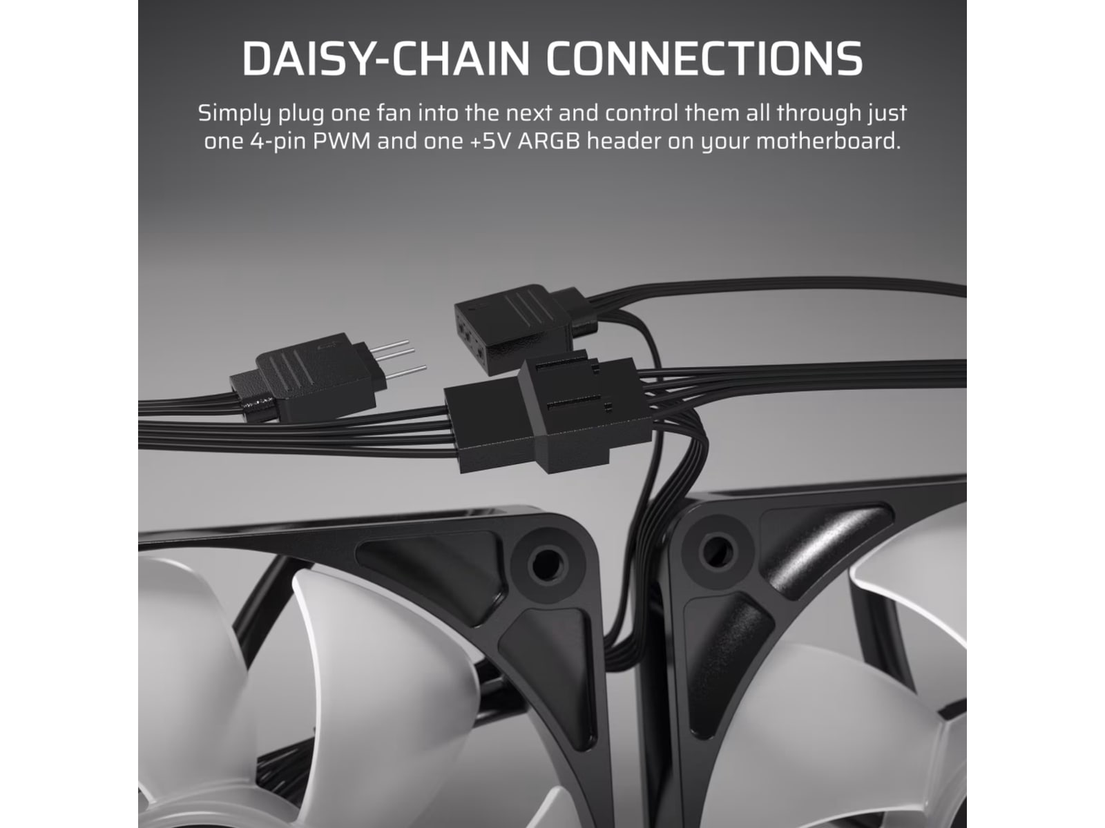 Corsair RS140 ARGB Vifte (sort) Vifter