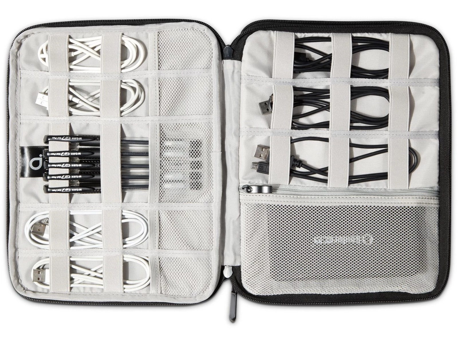 Andersson Stor oppbevaringsveske til nettbrett og tilbehør (grå) Kabelskjulere & tilbehør