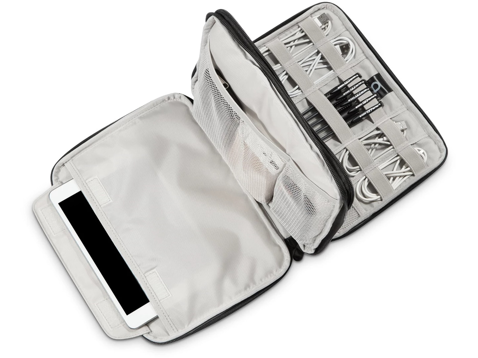 Andersson Stor oppbevaringsveske til nettbrett og tilbehør (grå) Kabelskjulere & tilbehør