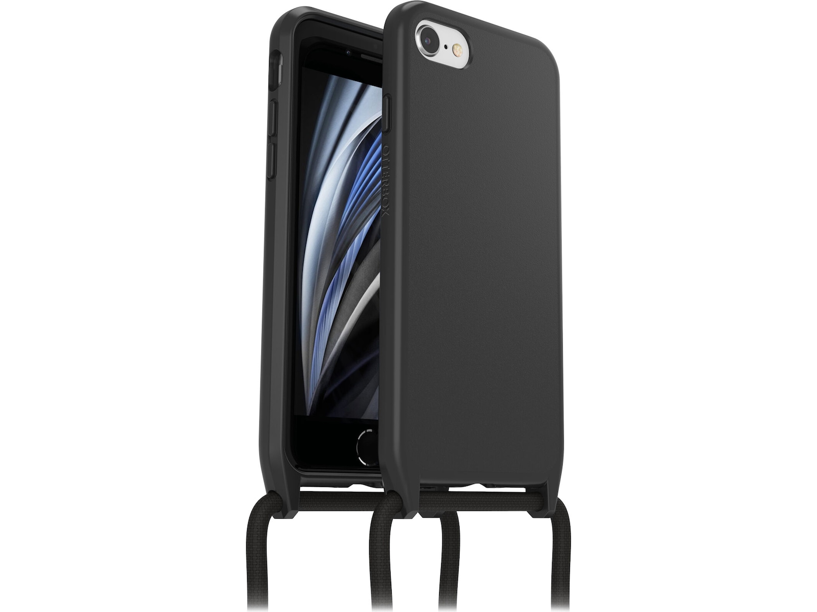 OtterBox iPhone SE React Necklace  - ProPack (sort) Mobildeksel