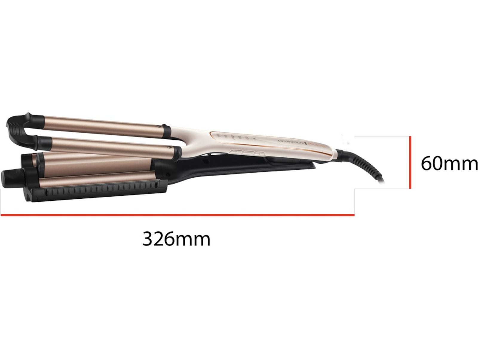 Remington PROluxe 4-in-1 Justerbar bølgetang Hårpleie & styling