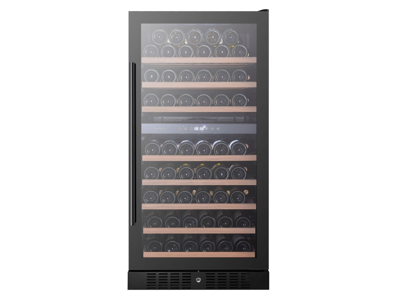 Temptech Classique CL120DB vinskap (94 flasker) Frittstående vinskap