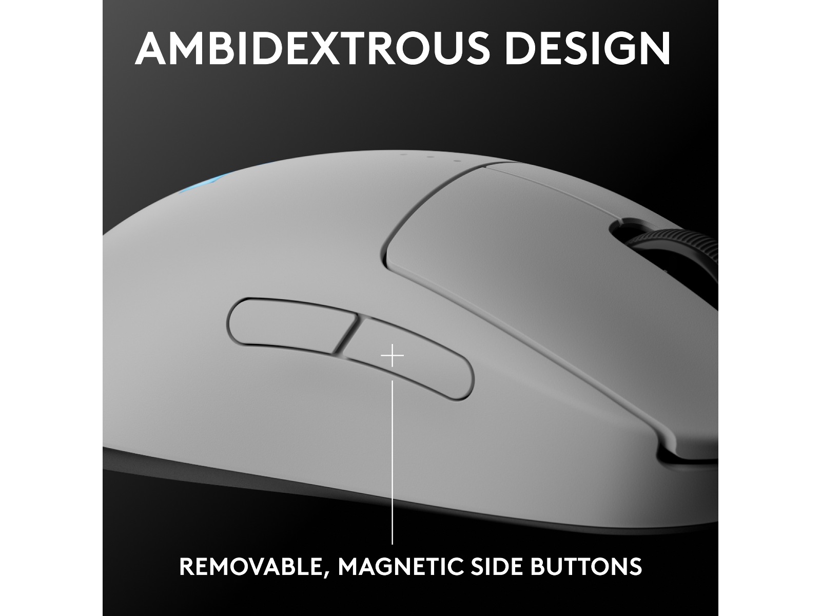 Logitech PRO 2 Lightspeed Trådløs Gamingmus (hvit) Gamingmus