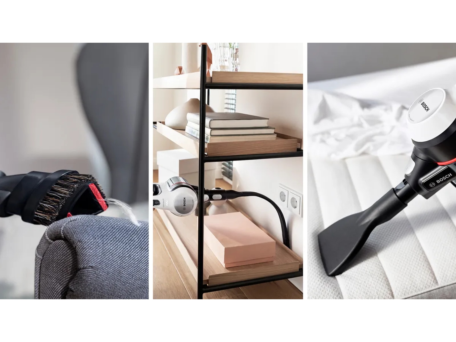 Bosch Unlimited 7 Oppladbar støvsuger (hvit) Trådløse støvsugere