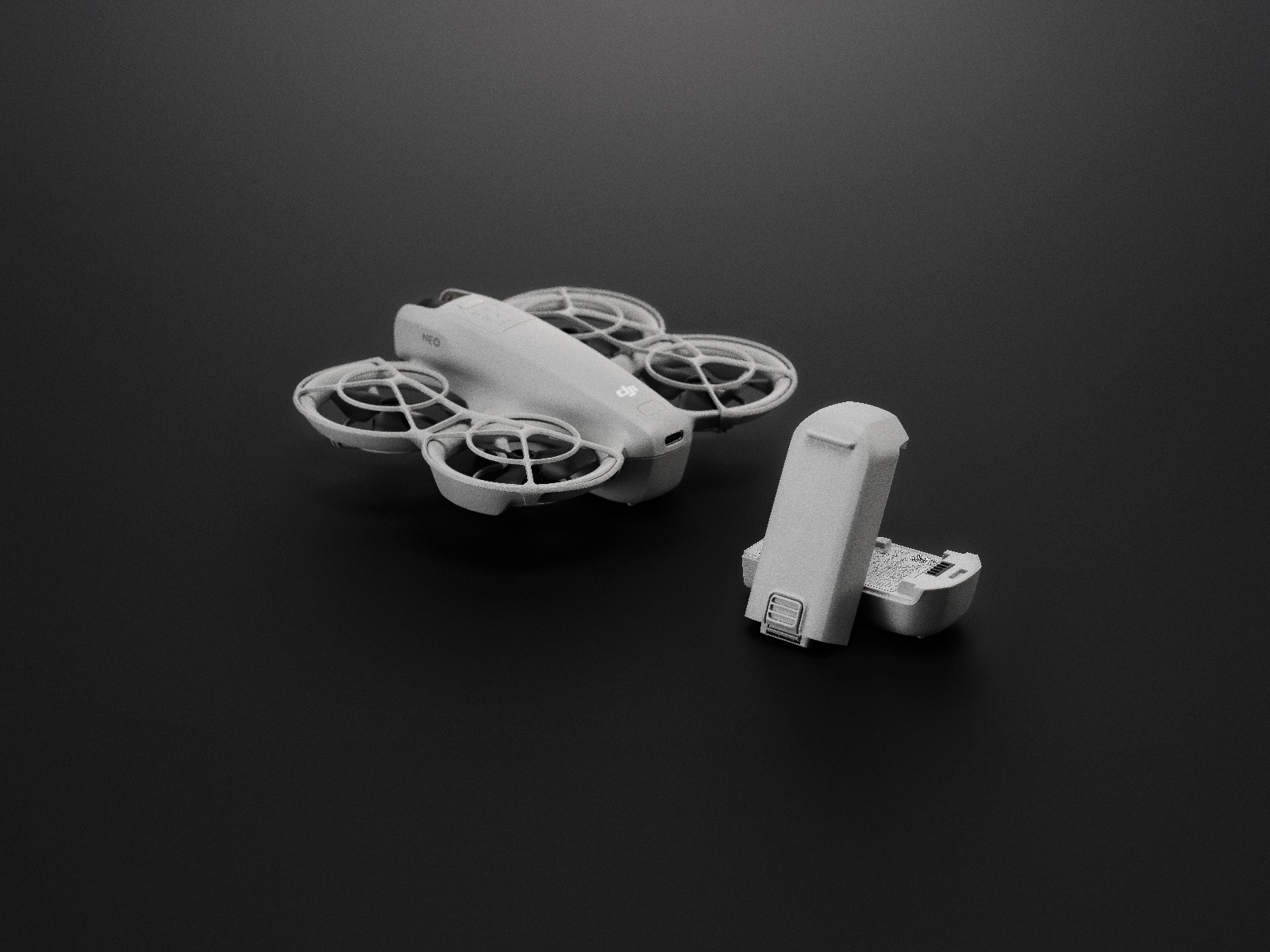 DJI Neo Intelligent Flight Battery Batteri & ladere til droner