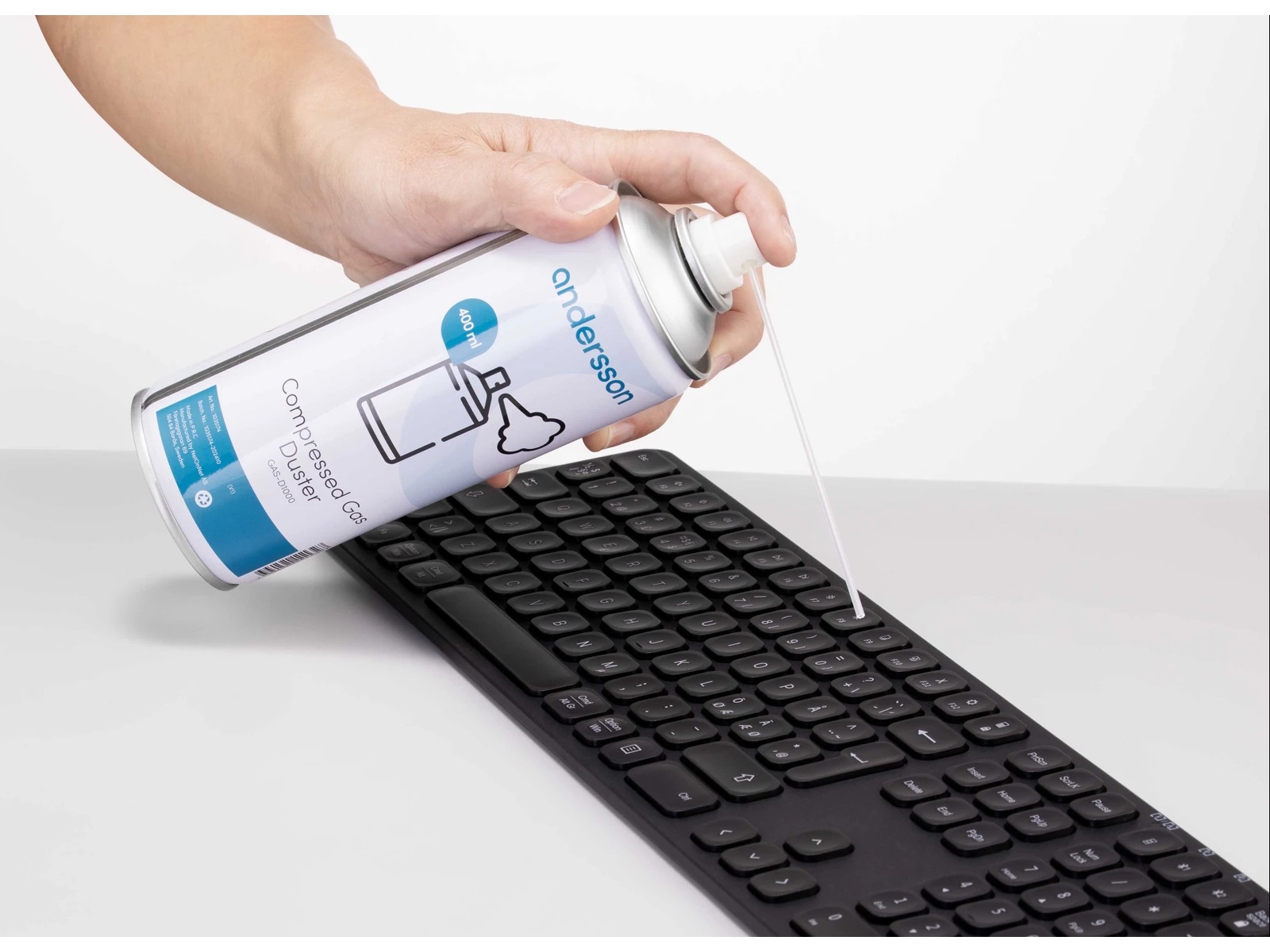 Andersson GAS-D1000 komprimert luft på boks Luft/vask/rens