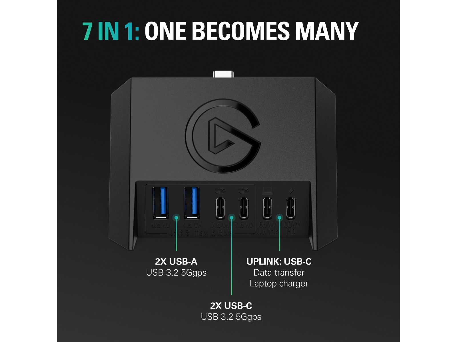 Elgato USB Hub Streaming tilbehør