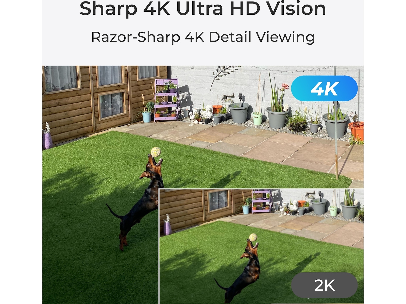 Reolink W430 Smart 4K Utendørs overvåkningskamera Overvåkningskameraer