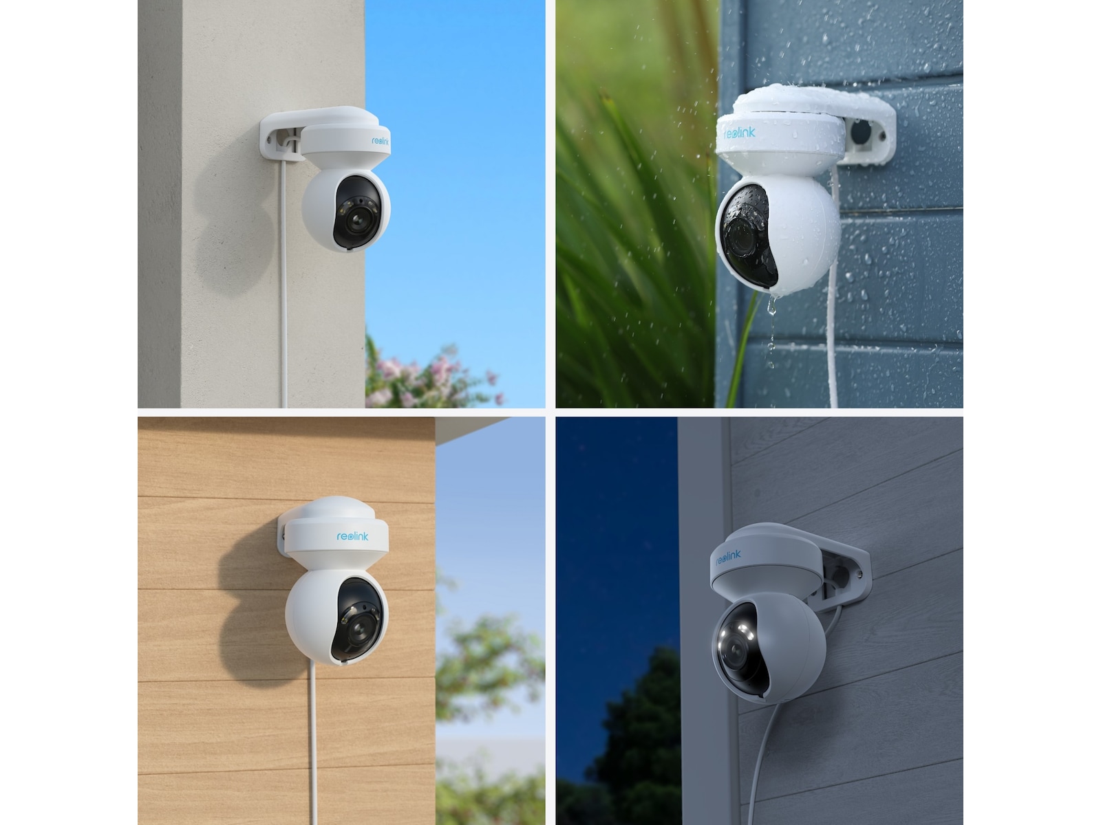 Reolink E1 Outdoor WiFi utendørs overvåkningskamera Overvåkningskameraer