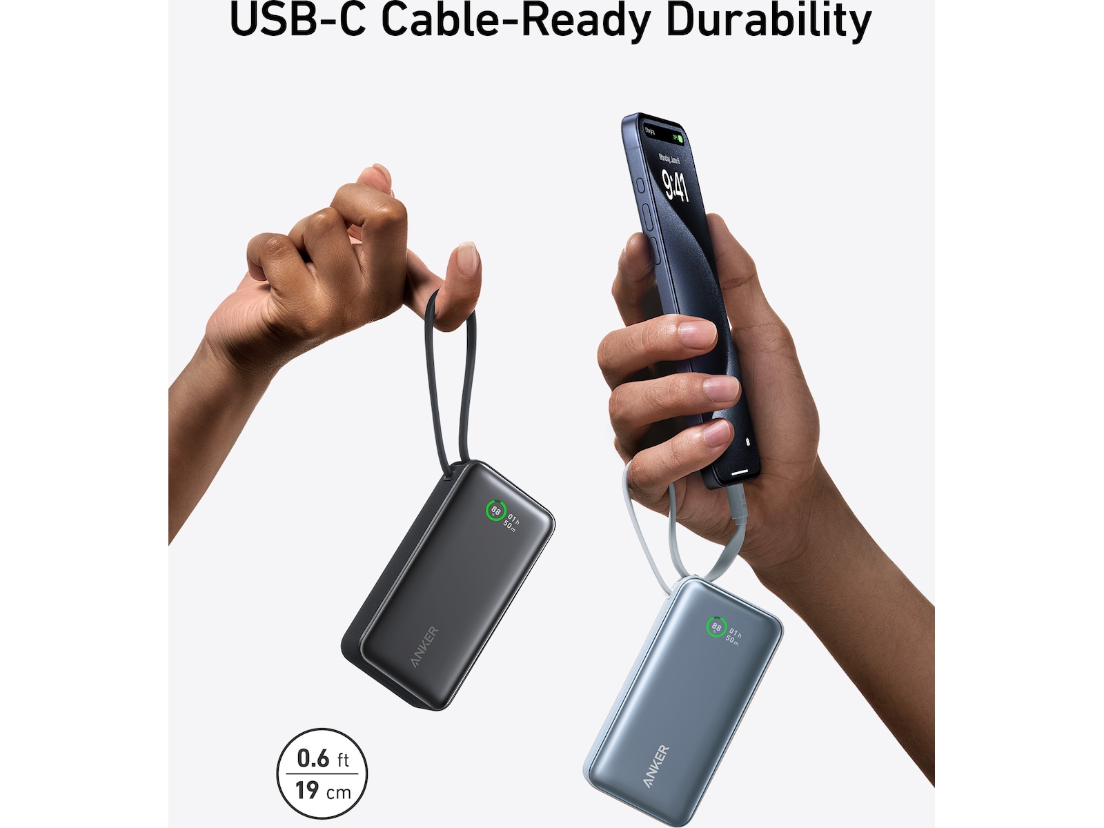 Anker 545 Nano Powerbank 10000mAh (grønn) Powerbank