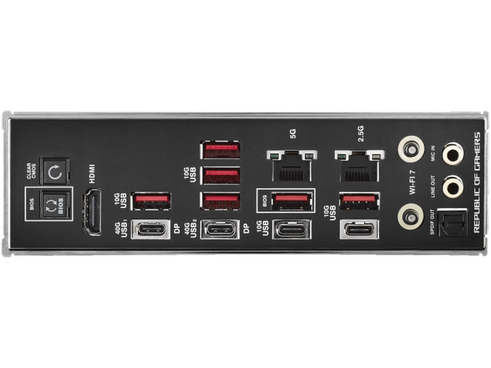 ASUS ROG Crosshair X870E Hero Hovedkort AMD Socket