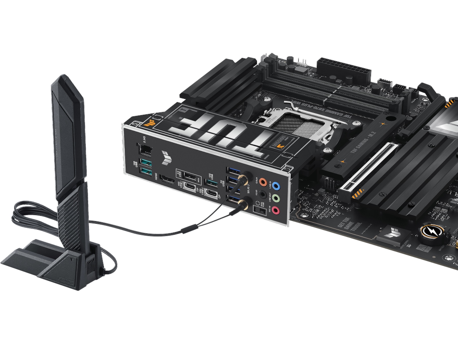 ASUS TUF Gaming X870-PLUS WIFI Hovedkort AMD Socket
