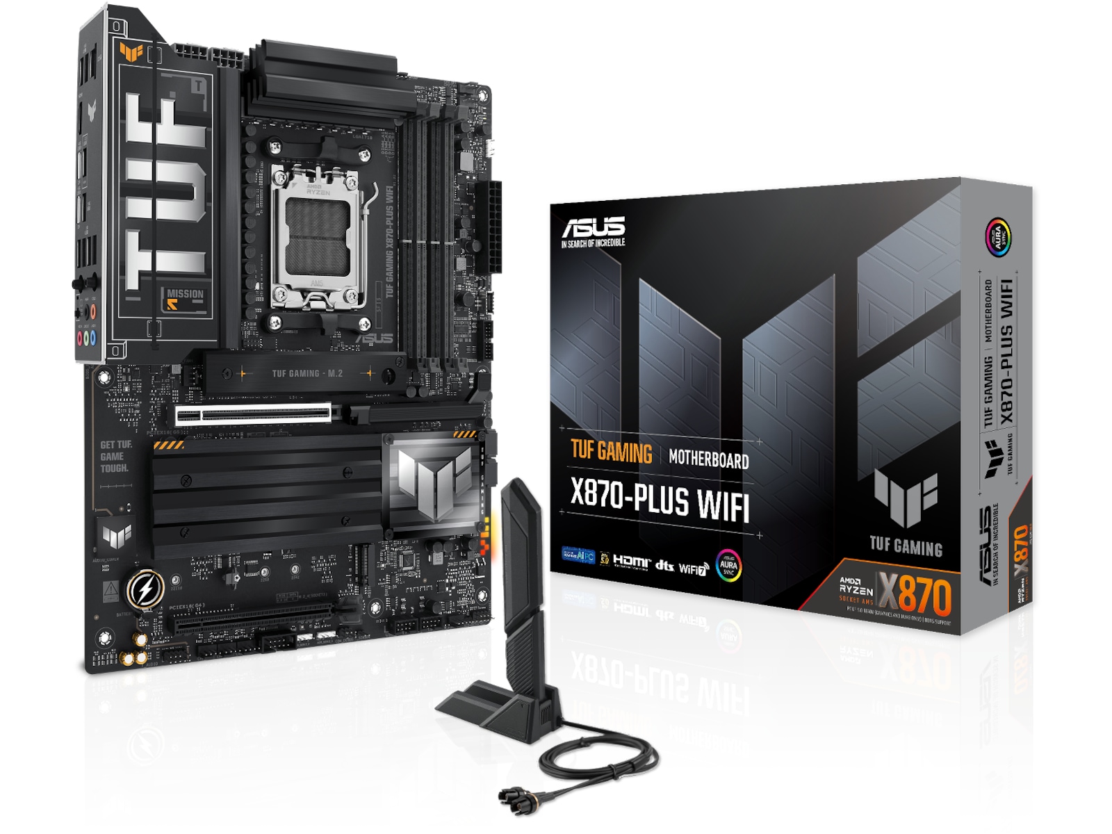 ASUS TUF Gaming X870-PLUS WIFI Hovedkort AMD Socket