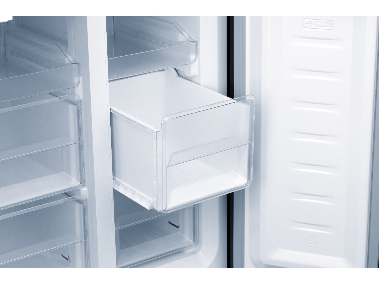 Avant MDR79DI1 Side-by-side kjøle- og fryseskap (sort) Side-by-side kjøleskap