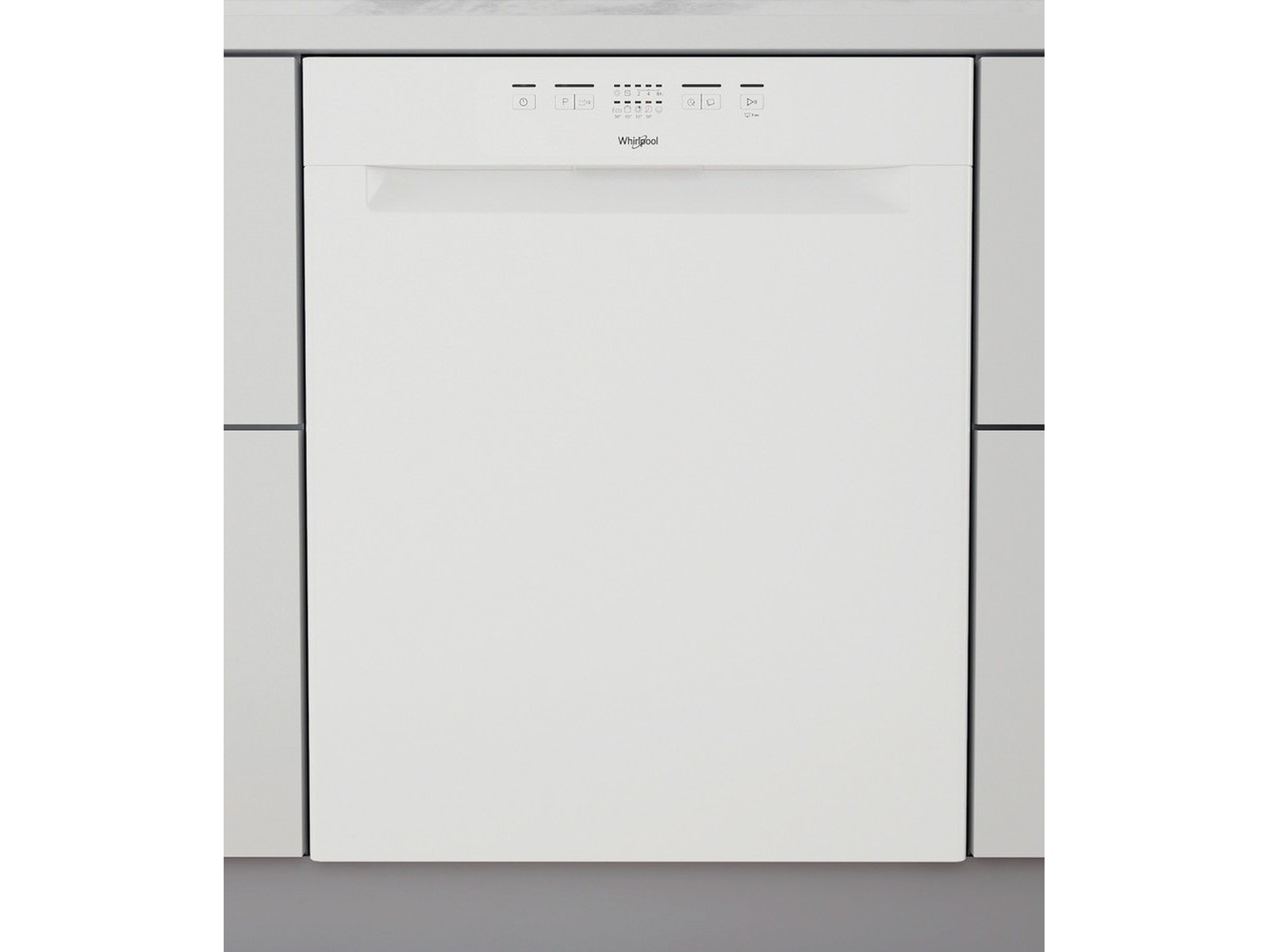 Whirlpool WUE 2B26 Oppvaskmaskin (hvit) Underbygd oppvaskmaskin