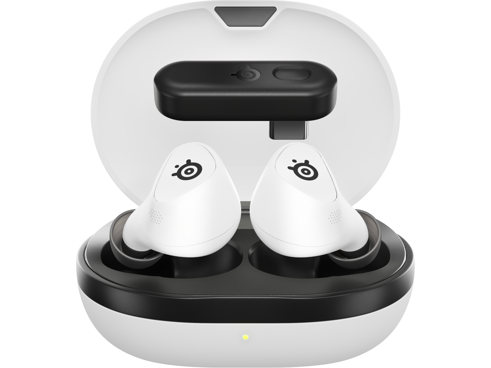 SteelSeries Arctis GameBuds trådløse ørepropper for PS5 (hvit) Gamingheadset