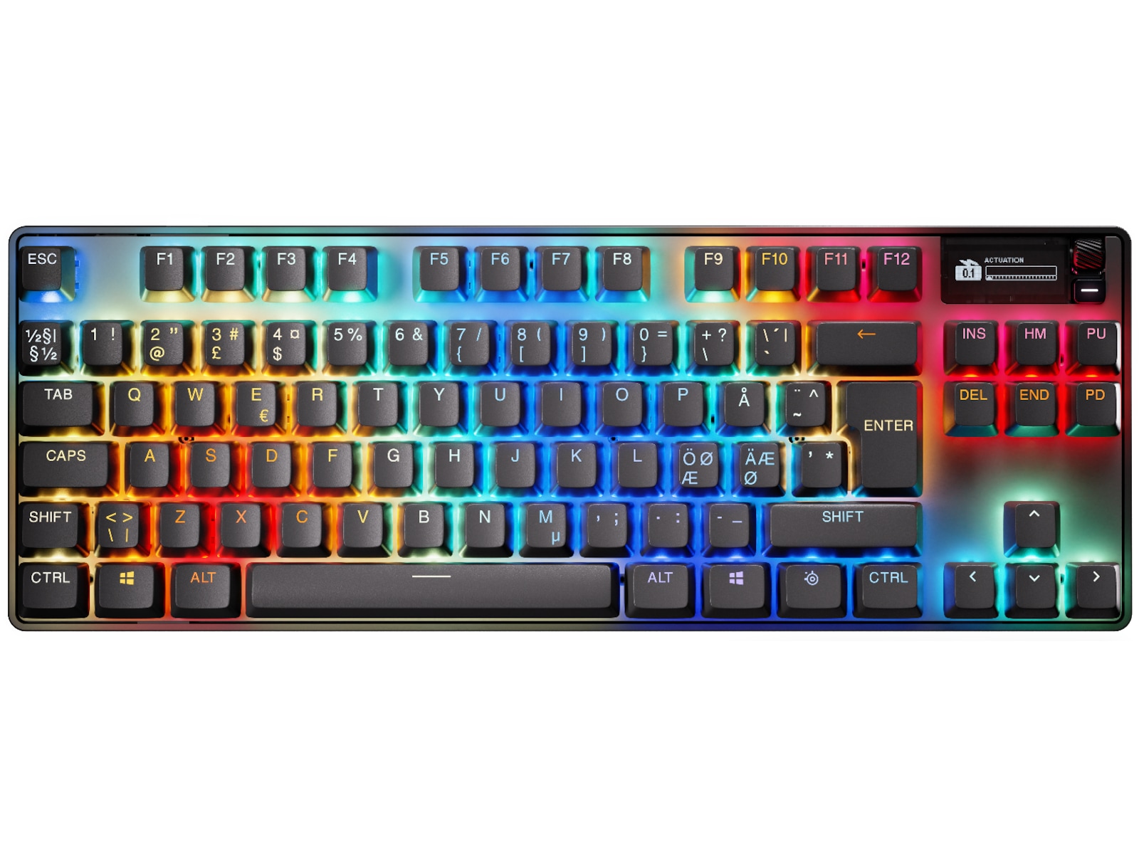 SteelSeries Apex Pro TKL Gen 3 Trådløst Gaming Tastatur Gamingtastatur
