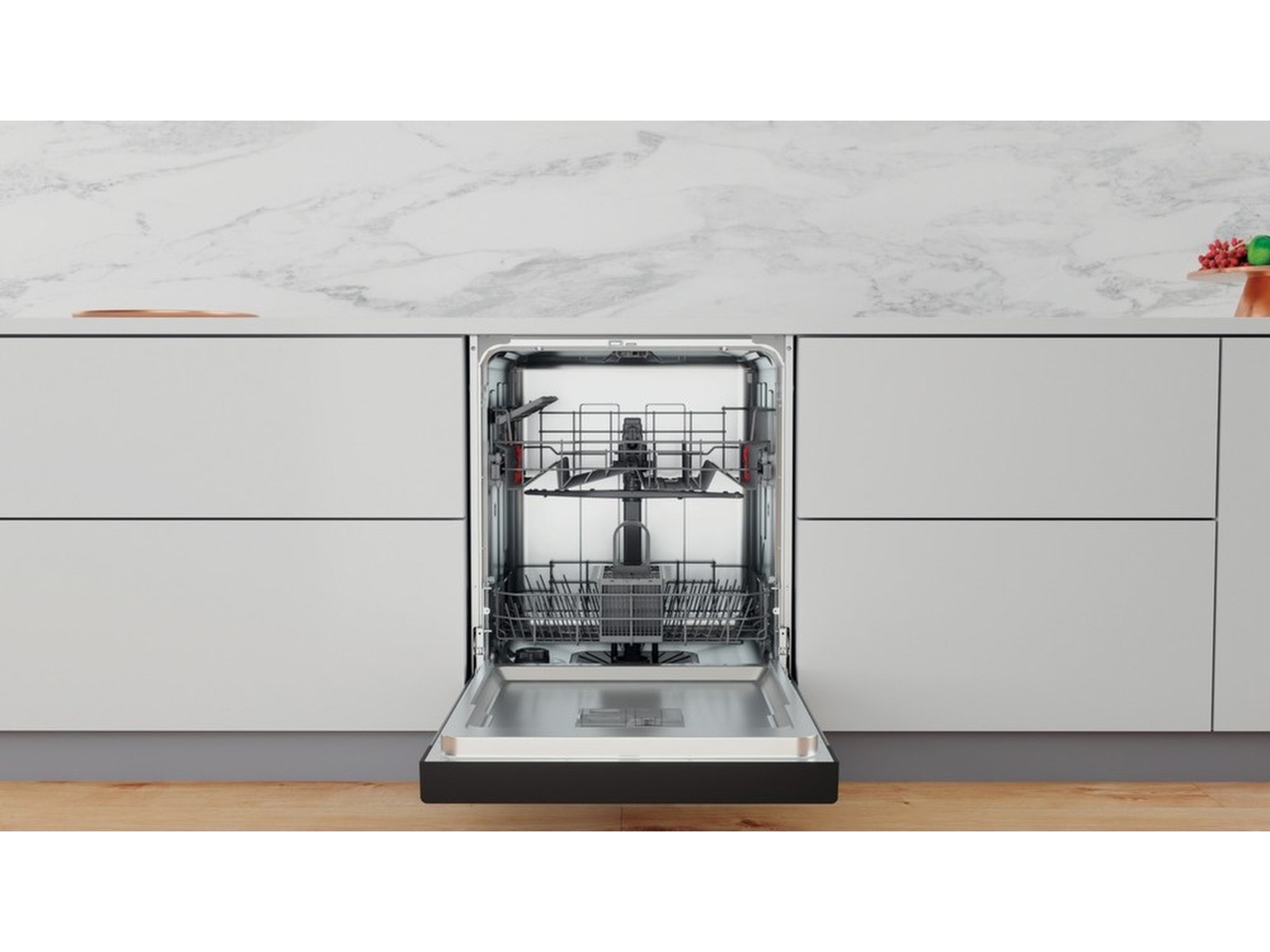 Whirlpool WUE 2B26 X Oppvaskmaskin (stål) Underbygd oppvaskmaskin