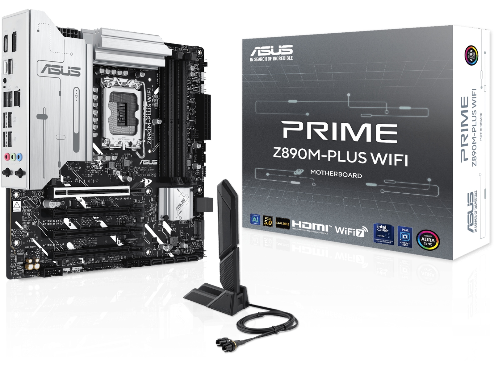 Asus Prime Z890M-PLUS WIFI Hovedkort Intel Socket