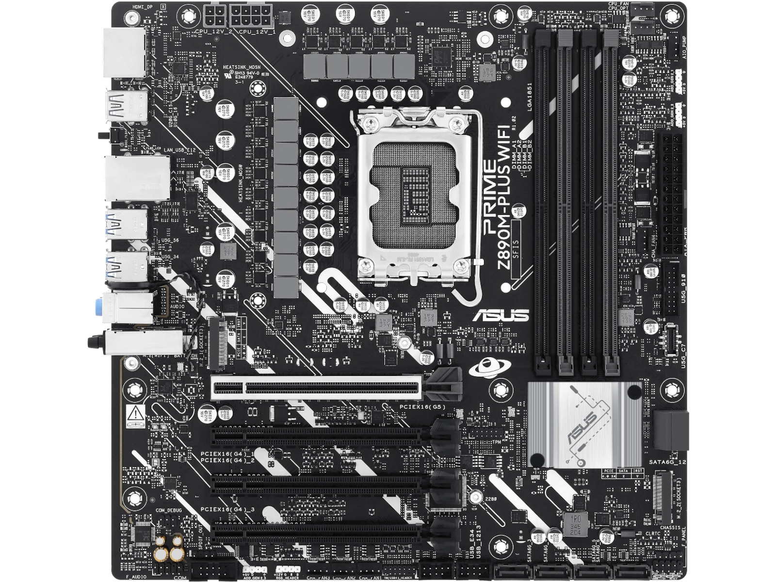Asus Prime Z890M-PLUS WIFI Hovedkort Intel Socket