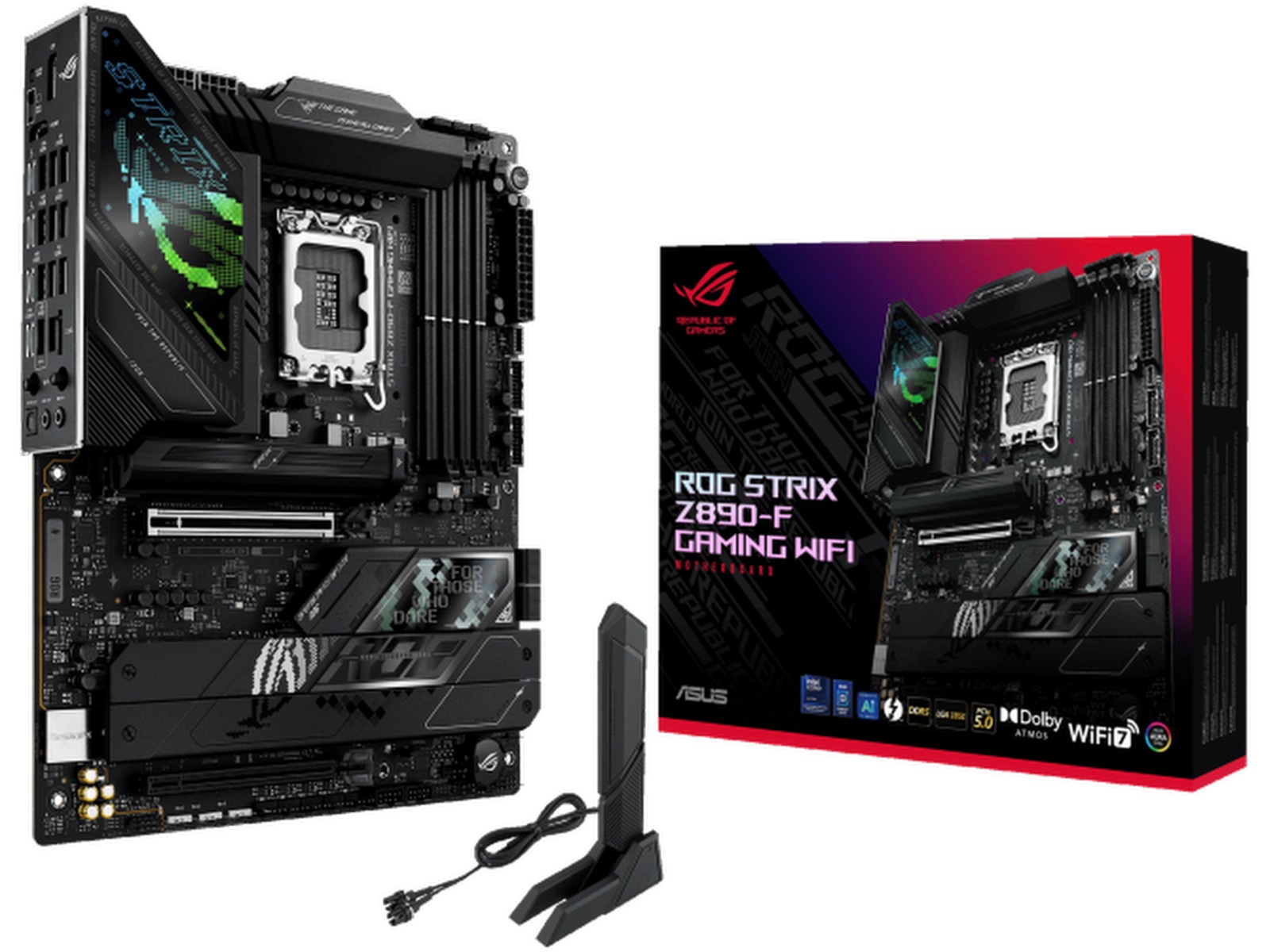 Asus ROG Strix Z890-F Gaming WIFI Hovedkort Intel Socket