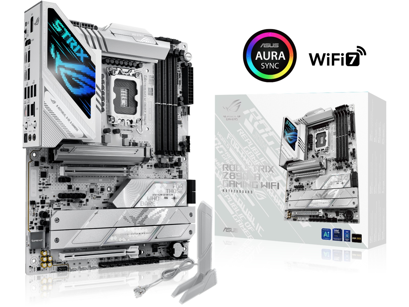 Asus ROG Strix Z890-A Gaming WIFI Hovedkort Intel Socket