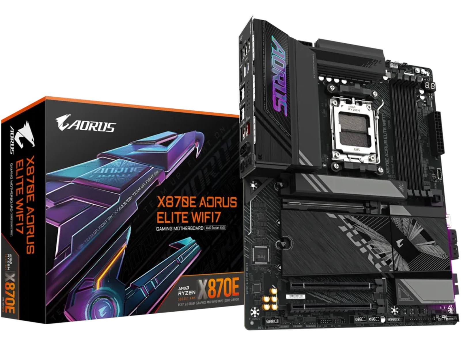 GIGABYTE X870E AORUS ELITE Hovedkort AMD Socket