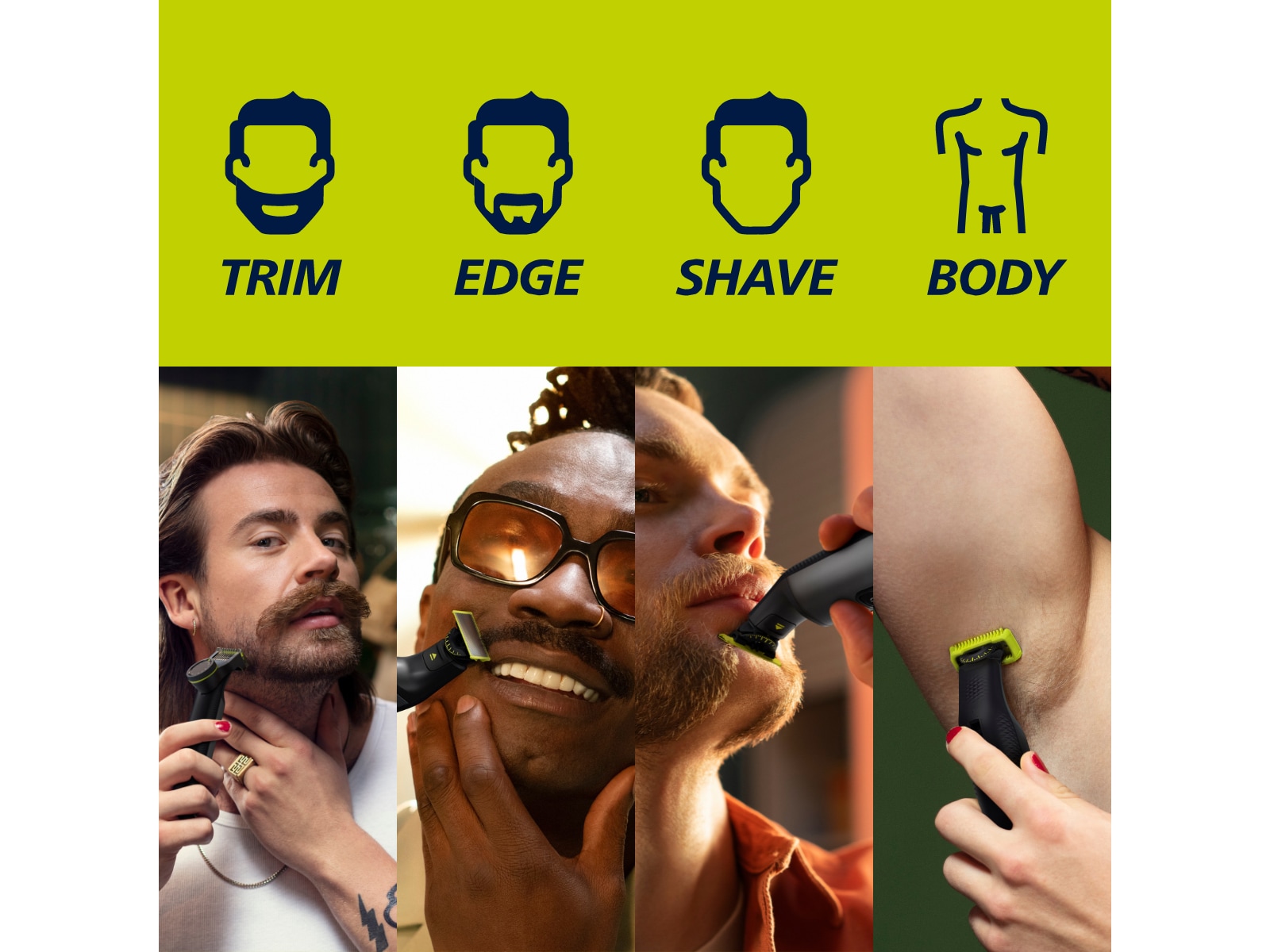 Philips OneBlade Pro QP6552/15 Face & Body Barbermaskiner