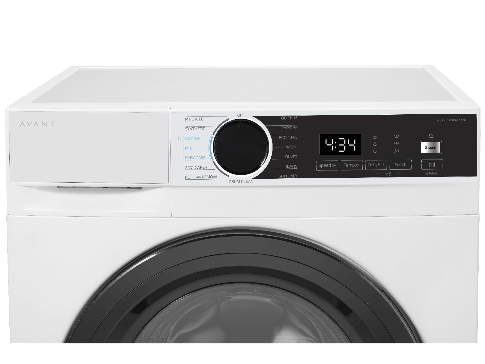 Avant WMF12WH1 Vaskemaskin (hvit) Vaskemaskin