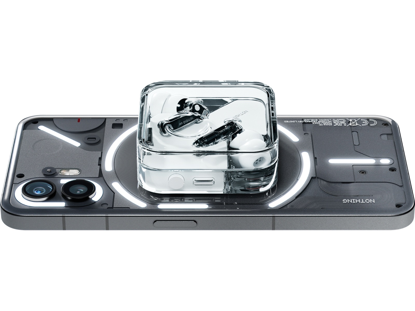 Nothing Ear trådløse ørepropper (hvit) Ørepropper