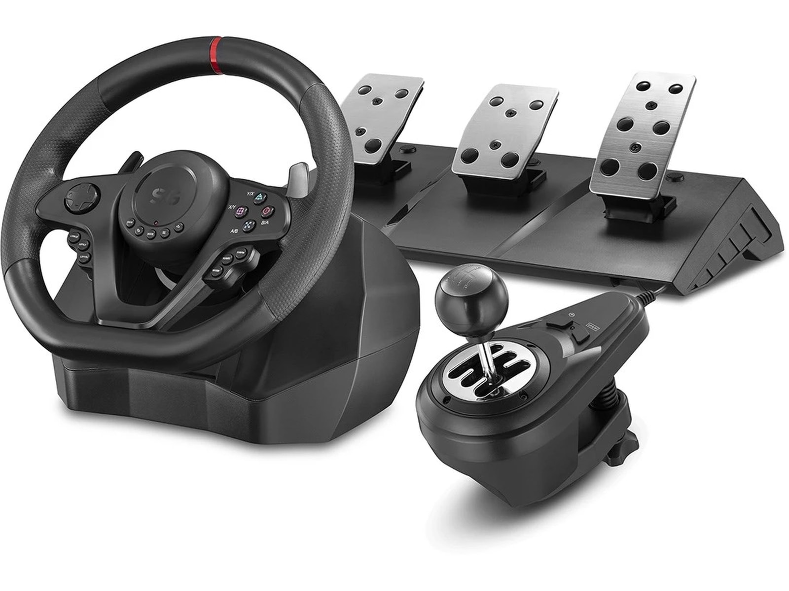 Mission SG RGW 2.0 Racingratt med pedaler og girkasse Ratt og pedaler