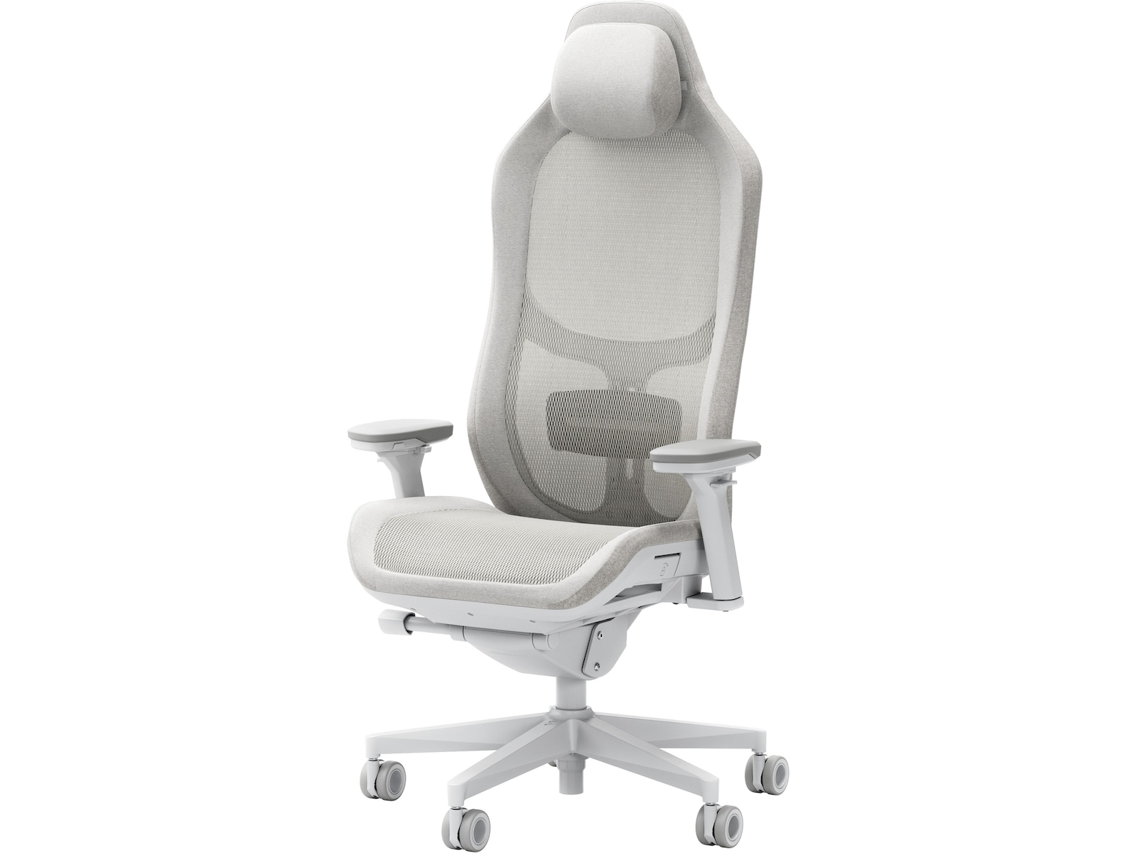 Fractal Design Refine Mesh Light gamingstol (lys grå) Gamingstoler