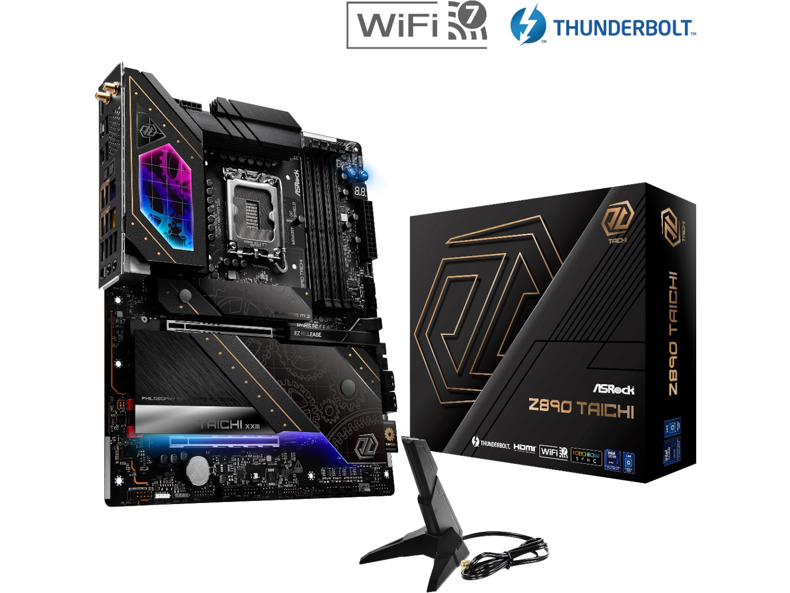 ASRock Z890 TAICHI Hovedkort Intel Socket