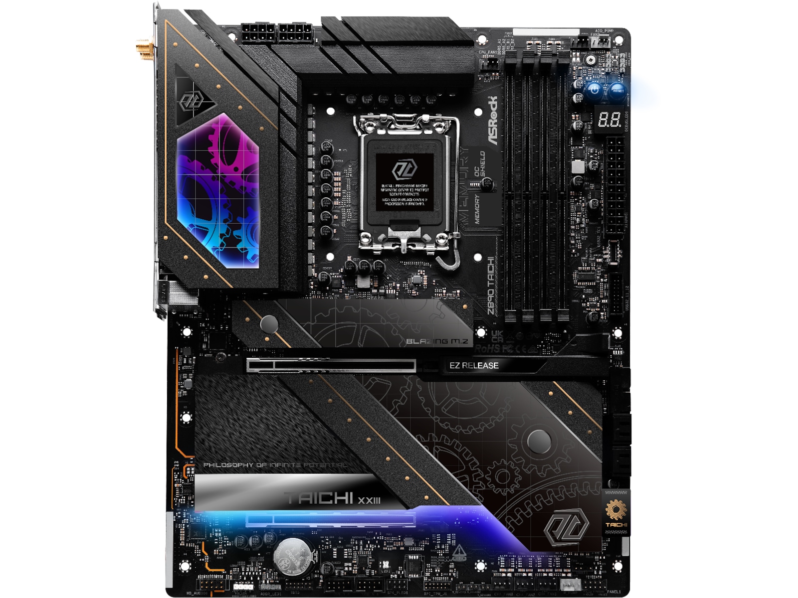 ASRock Z890 TAICHI Hovedkort Intel Socket