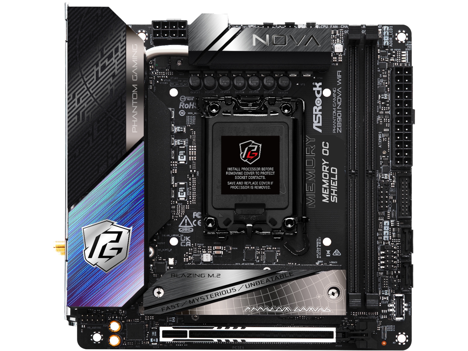 ASRock Z890I NOVA WIFI Hovedkort Intel Socket
