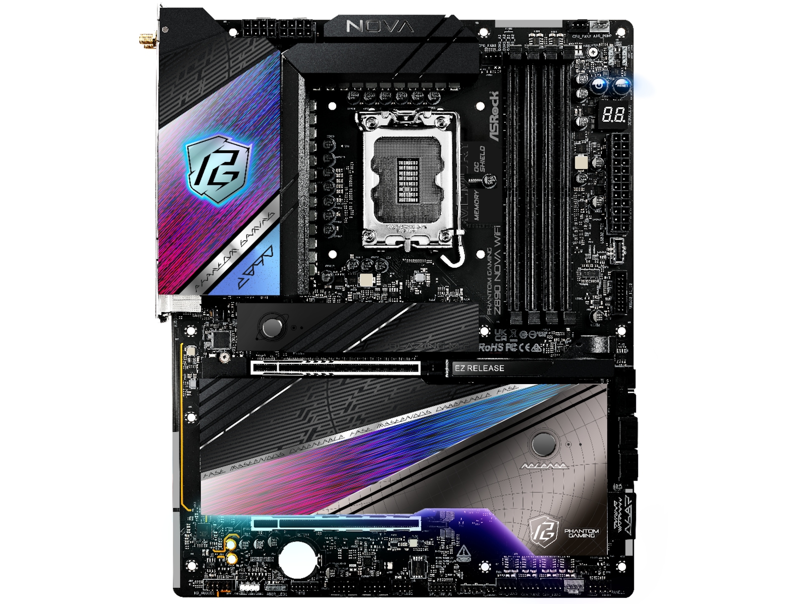 ASRock Z890 NOVA WIFI Hovedkort Intel Socket
