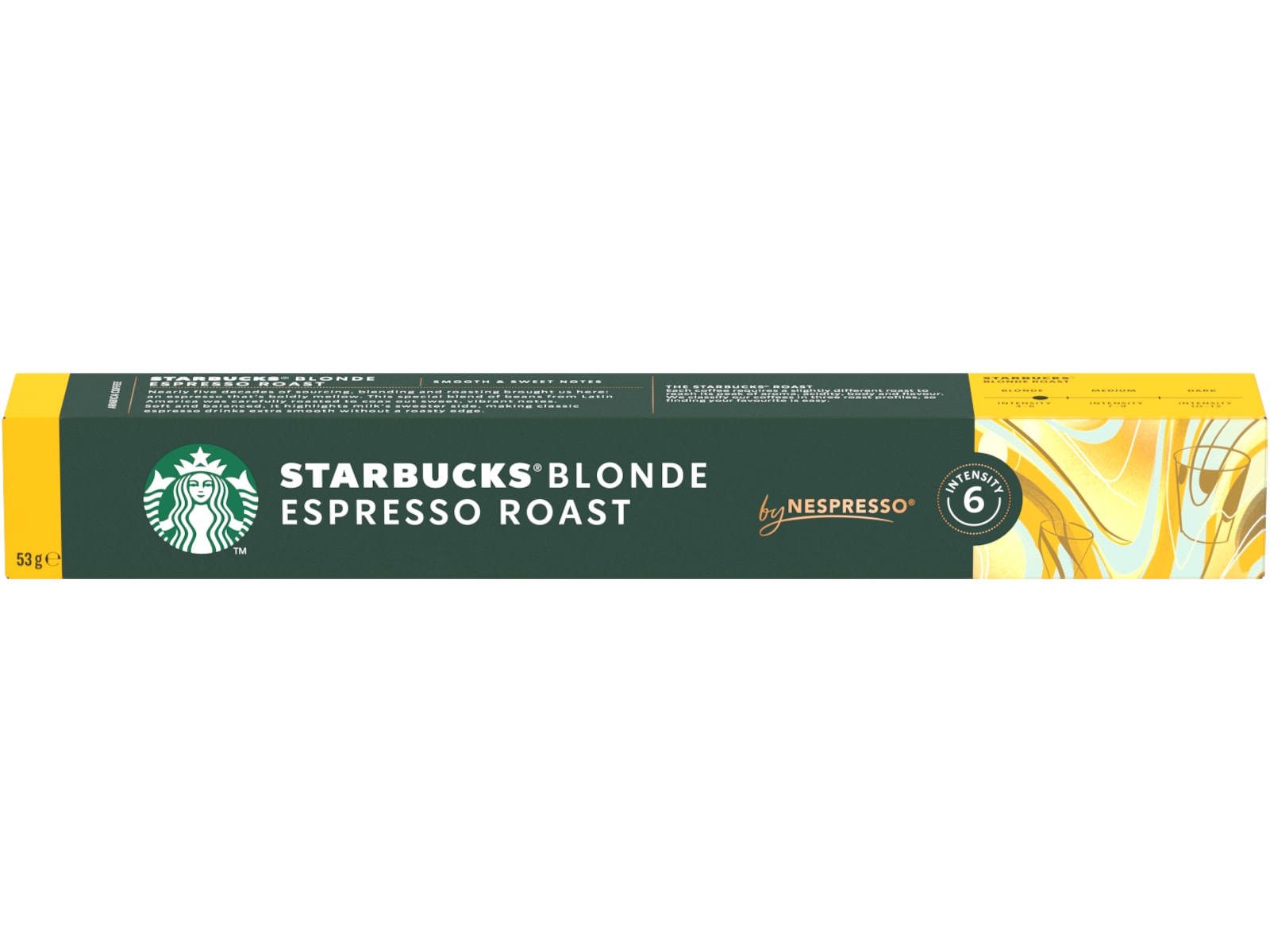 Starbucks by Nespresso Blonde Espresso Kaffekapsler