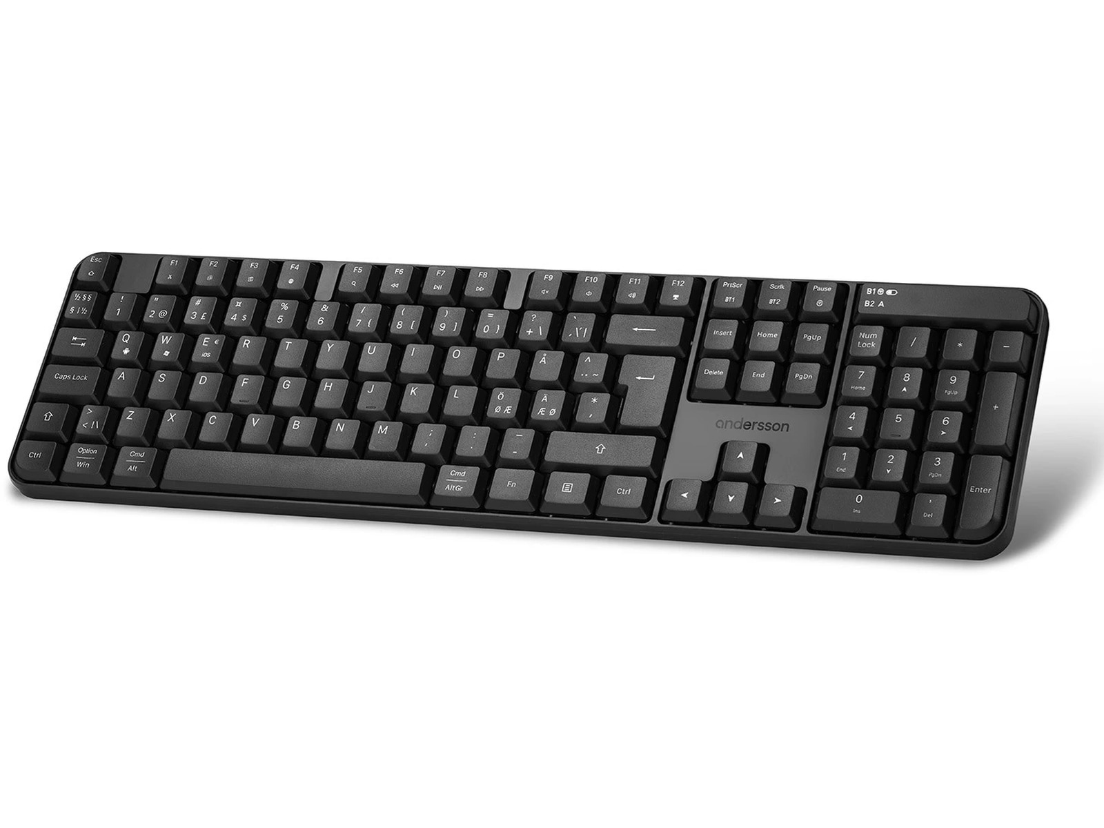 Andersson WSK-1000 Trådløst tastatur (sort) Tastatur