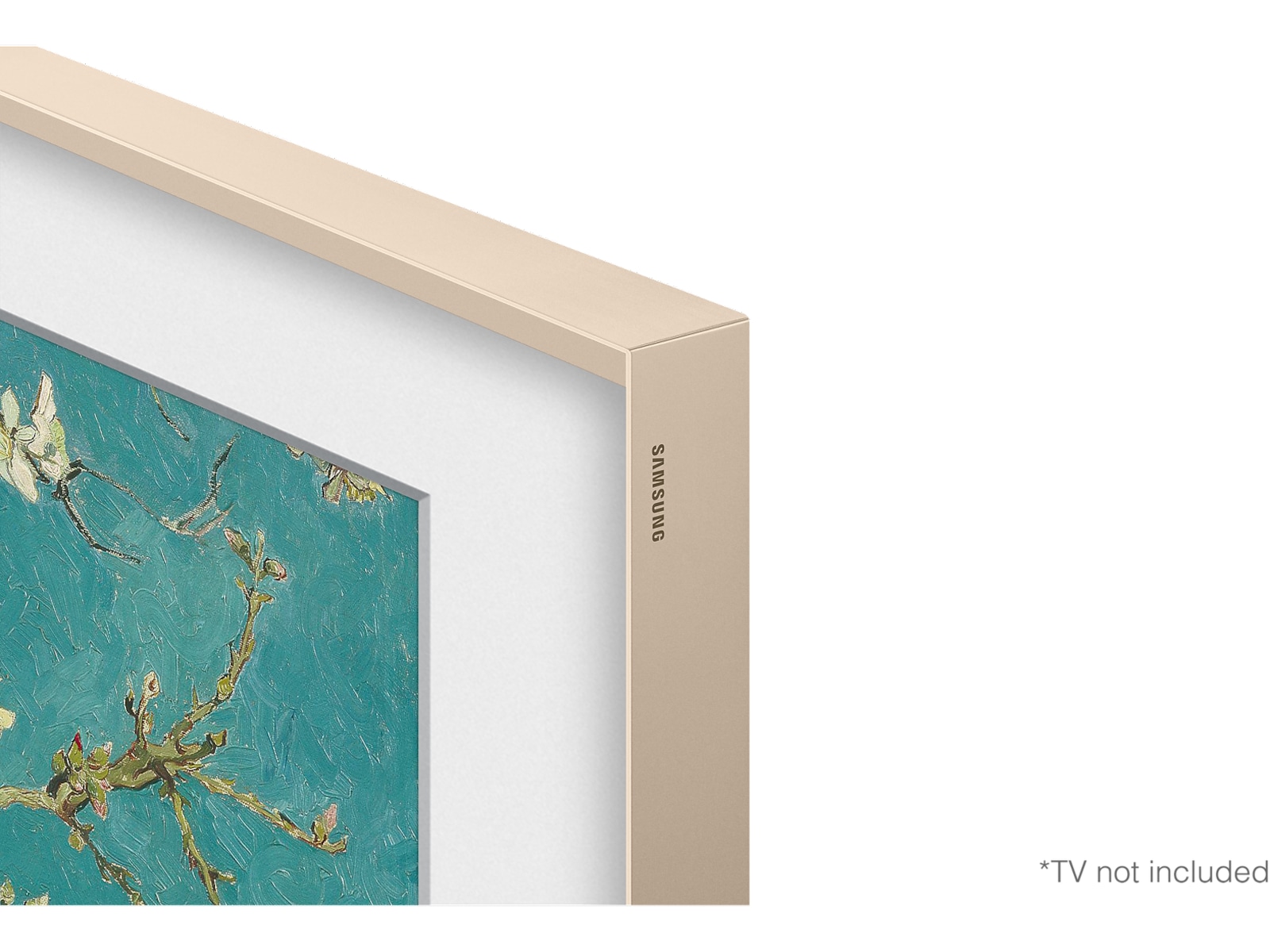 Samsung 50" ramme til The Frame (2021-2025, sand gold) TV-ramme & tilbehør