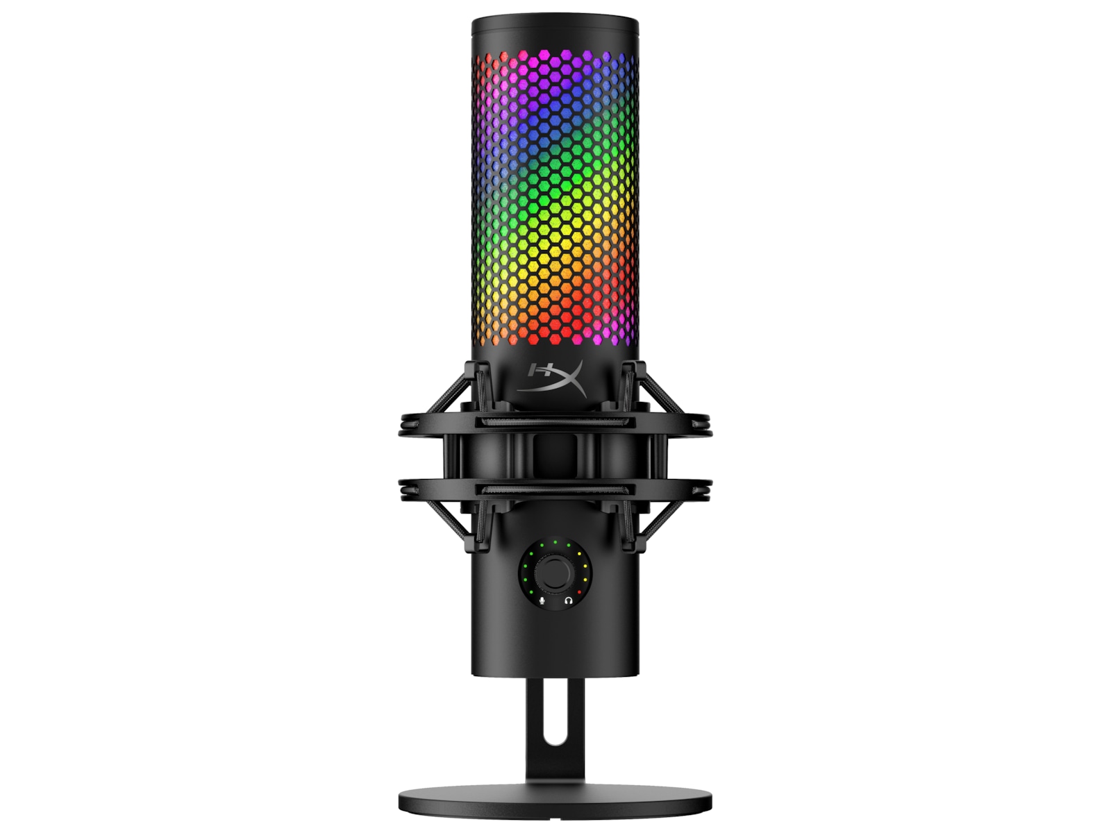 HyperX QuadCast 2 S RGB USB mikrofon (sort) Mikrofon