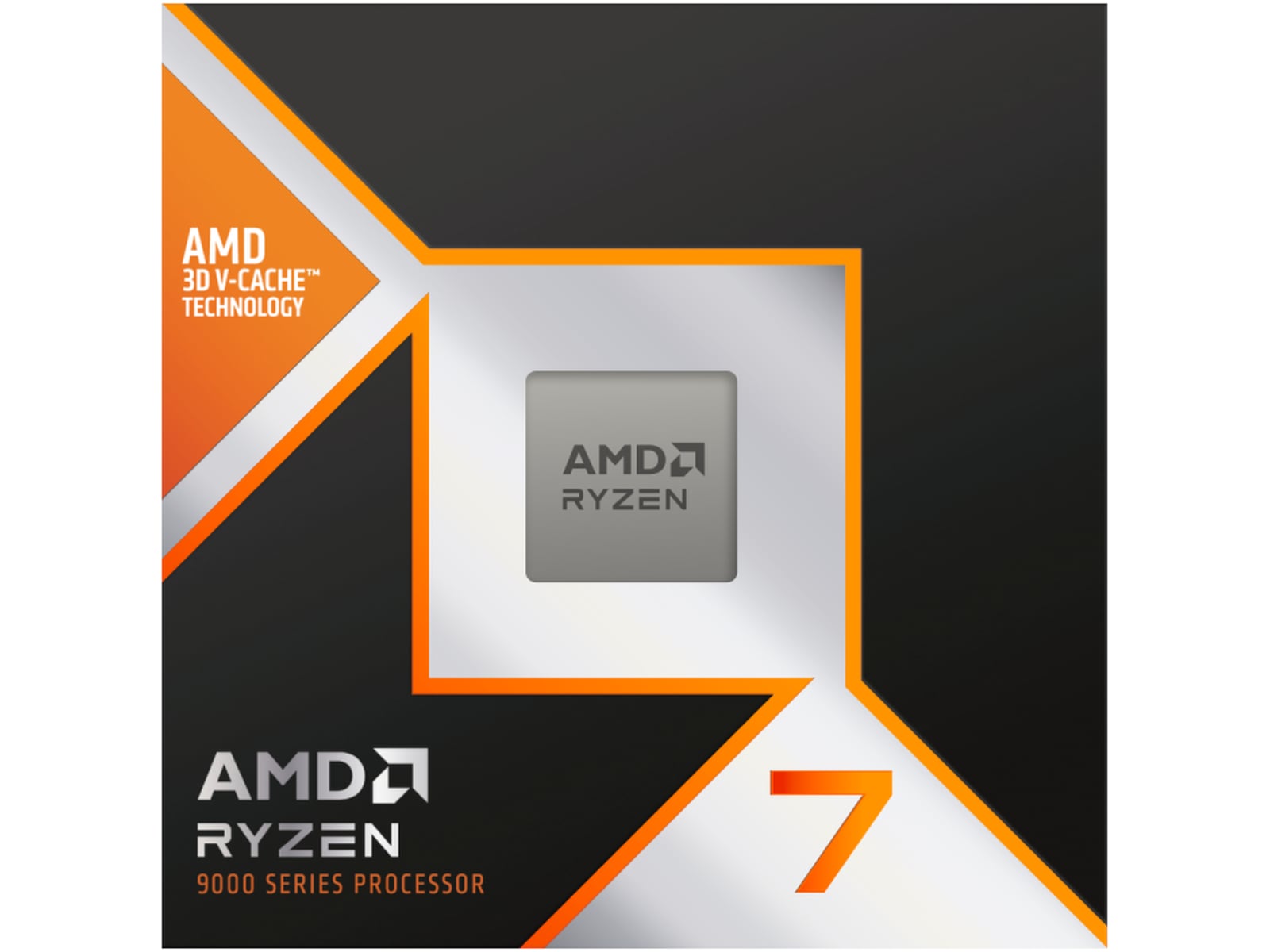 AMD Ryzen 7 9800X3D CPU Prosessorer