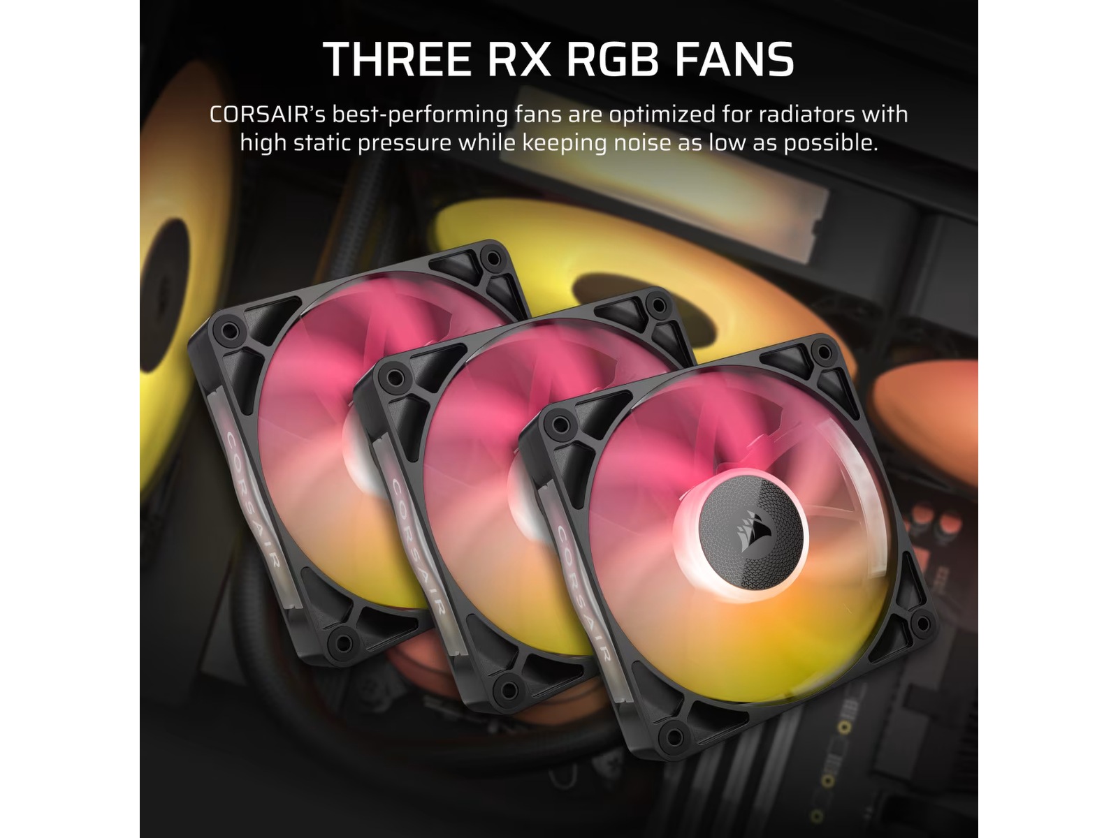 Corsair iCUE LINK TITAN 360 RX LCD AIO Kjøler (sort) CPU - Vannkjøling